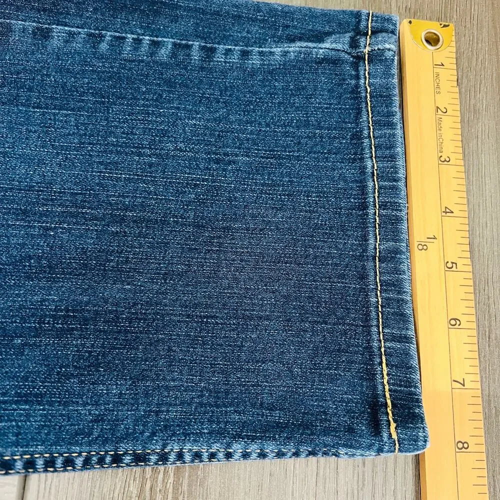 Levi's 514 Jeans Men's Size 34X32 Blue Straight Fit Medium Wash Denim Pants